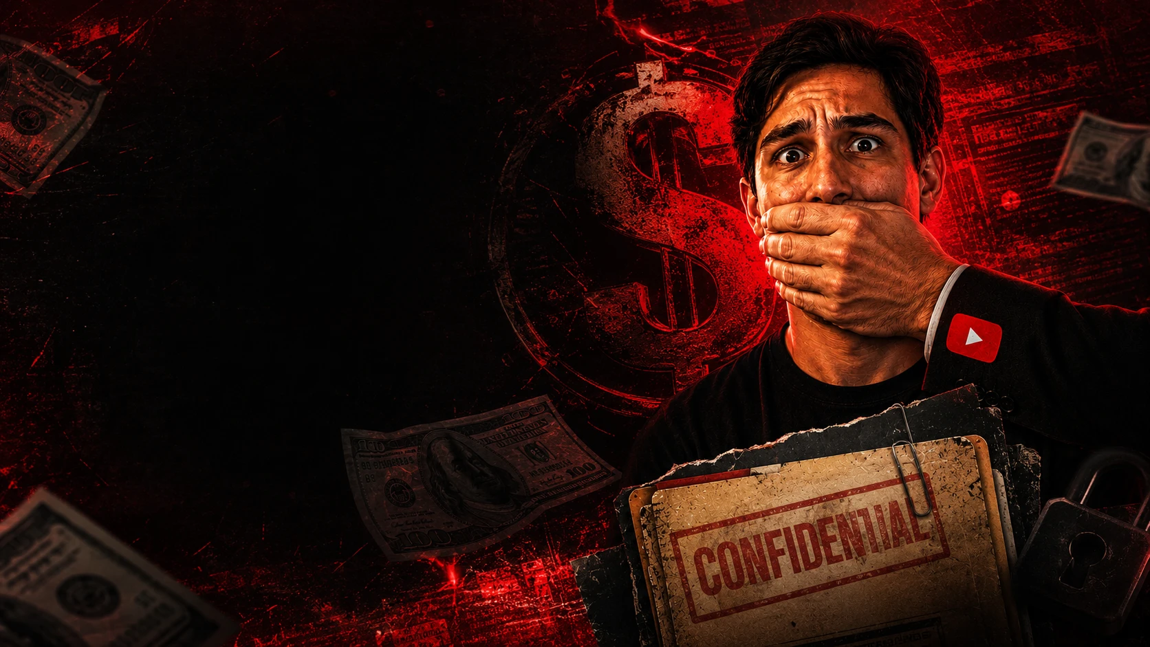 Dossiê confidencial · 12 nichos que pagam em dólar no YouTube com IA